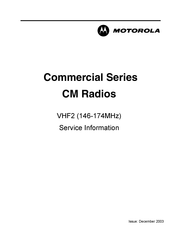 Motorola VHF2 Service Information