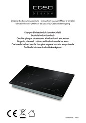 CASO DESIGN 3049 Instruction Manual
