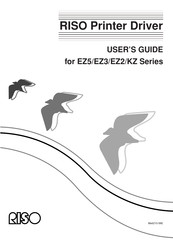 Riso RISO EZ3 Series User Manual