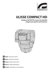 Videotec Ulisse Compact HD Instruction Manual
