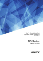 Christie LWU1200-DS User Manual