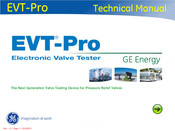 GE EVT-Pro Technical Manual