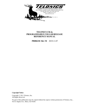 Telonics CR-2a Reference Manual