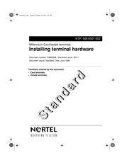 Nortel Millennium Inmate Manual
