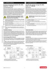 Tunstall 77 3413 00 Installation Instructions Manual