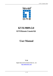 LevelOne KVM-9009v2.0 User Manual