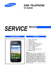 Samsung GT-S5830B Service Manual