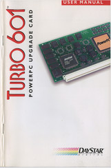 DayStar Turbo 601 User Manual