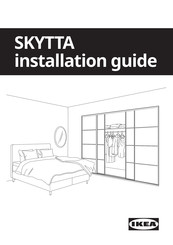 IKEA SKYTTA Installation Manual