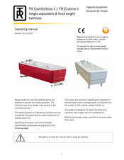 TR Comfortline II Operating Manual