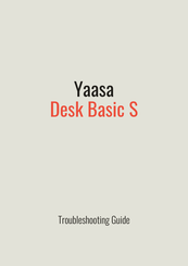 Yaasa Desk Basic S Troubleshooting Manual