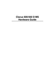 PerkinElmer Clarus 600/560 D MS Hardware Manual