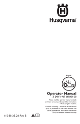 Husqvarna 967 665801-00 Operator's Manual