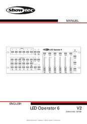 SHOWTEC LED Operator 6 V2 Manual