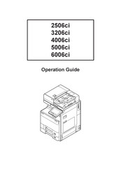 Triumph Adler 3206ci Operation Manual