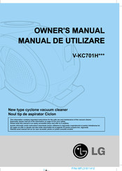 LG V-KC701H Series Owner's Manual