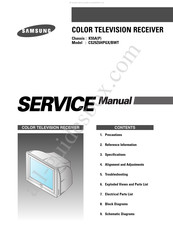 Samsung CS29Z6HPGX/BWT Service Manual