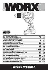 Worx WT350.X Series Instructions Manual