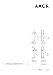 Hans Grohe AXOR Uno 45033009 Installation Manual