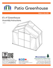 Riverstone Networks Monticello Greenhouses 180401V Assembly Instructions Manual