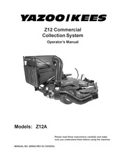 Yazoo/Kees Z12 Operator's Manual