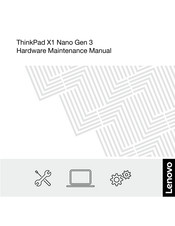 Lenovo ThinkPad X1 Nano Gen 3 Hardware Maintenance Manual