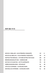 Amica KHF 664 111 E Instruction Manual