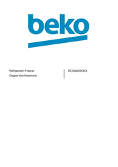 Beko RCSA400K30X Instructions Manual