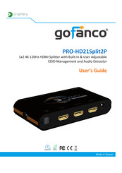 prophecy gofanco PRO-HD21Split2P User Manual