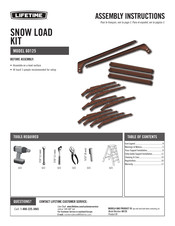 Lifetime 60125 Assembly Instructions Manual