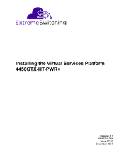Extreme Switching 4450GTX-HT-PWR+ Installing