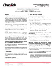 Bray FlowTek RF15 Series Installation & Maintenance Manual