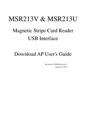 CipherLab MSR213U User Manual