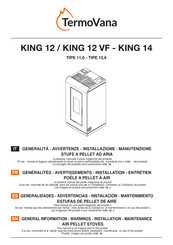 termovana KING 12 VF Manual