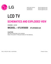 LG 47LW5600-UA Schematics And Exploded View