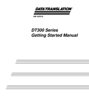 Data Translation DT303 Getting Started Manual