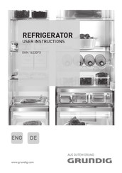 Grundig GKN 16230FX User Instructions