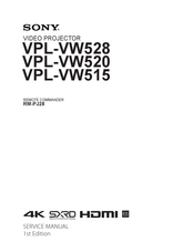 Sony VPL-VW528 Service Manual