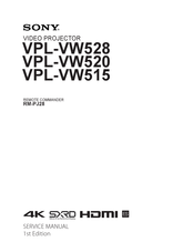 Sony VPL-VW515 Manuals | ManualsLib