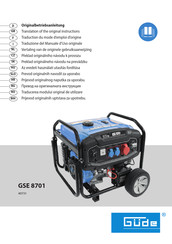 GÜDE GSE 8701 Original Instructions Manual