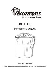 RAMTONS RM/399 Instruction Manual