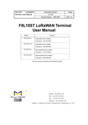 Four-Faith F8L10ST-B-L User Manual