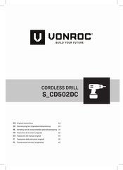 VONROC S CD502DC Instructions Manual