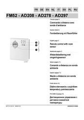 DeDietrich AD208 Instructions Manual