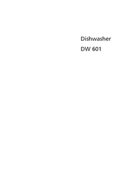 Beko DW 601 Instructions Manual