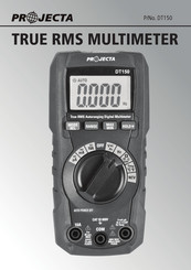 Projecta DT150 Manual