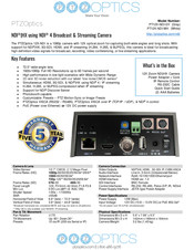 PTZOptics PT12X-NDI-GY Manual