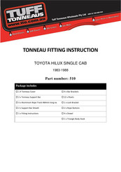 Tuff Tonneaus 510 Fitting Instruction