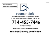 RoomAndLoft BR03LK Manual