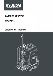 Hyundai HPVD14L Original Instructions Manual